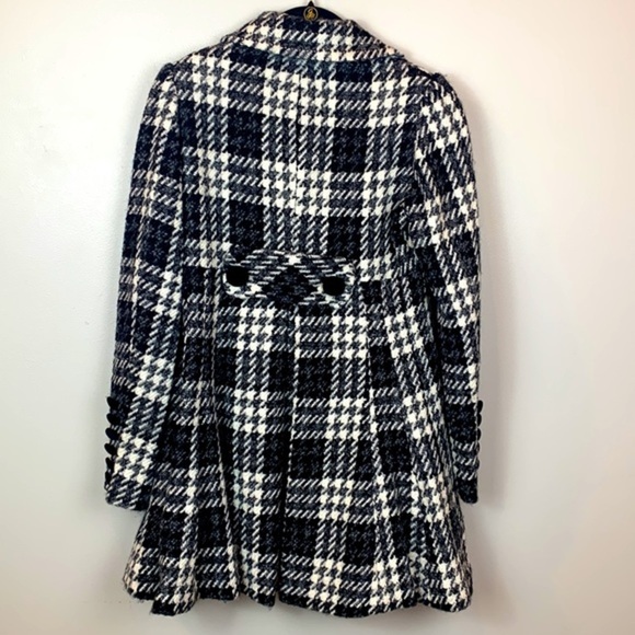Laundry by Design Wool Blend Houndstooth Swing Coat - Picture 5 of 7